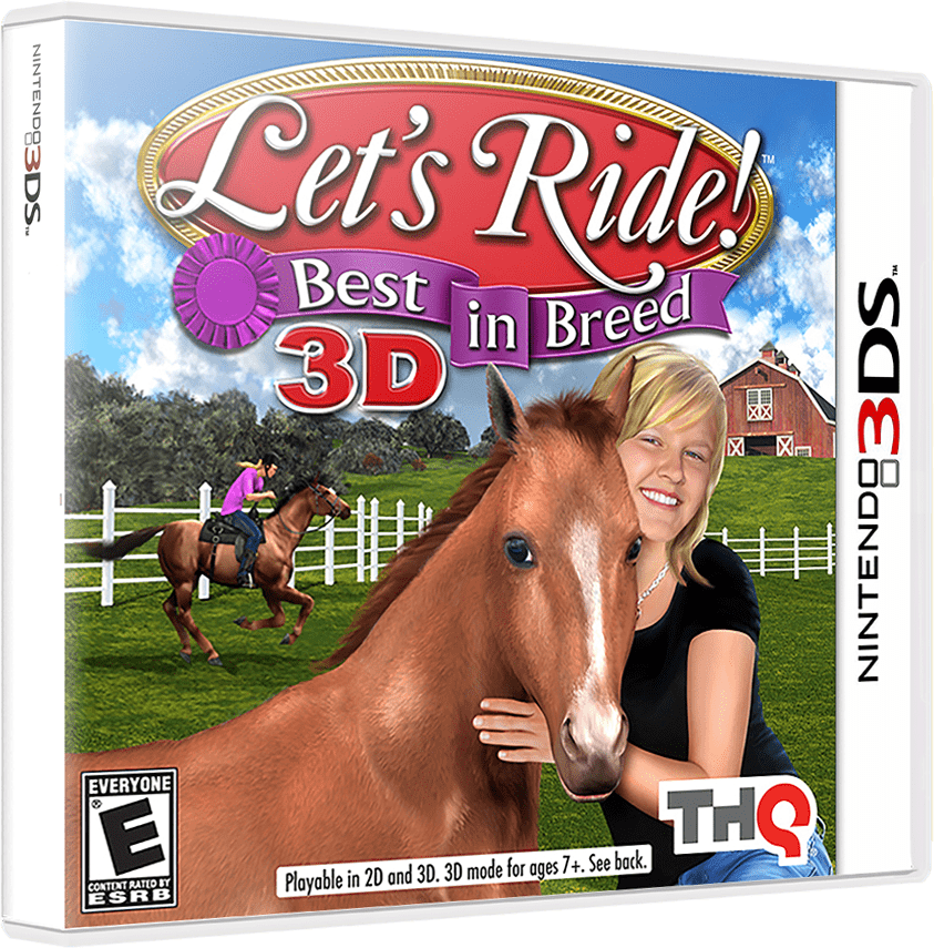Let's Ride: Best of Breed box art for Nintendo 3DS